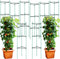 Sunnyray 10 Pcs 51 Inch Tomato Cage up to Plant Cage Deformable