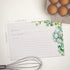 48 Succulents Recipe Cards, 4x6 inches, Water Resistant