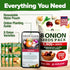 8 1600+ Bulb HOME GROWN Onion Variety Mix Heirloom Non-GMO Seeds for Planting, High Germination, Red, Yellow, White