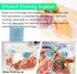 MOMOMA Sous Vide Magnets 12Pcs, Food-Grade Silicone Coated Weights & Clips for Cooking, Display
