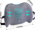 Lumbar Support Pillow for Office Chair, Memory Foam Back Cushion for Car, Lower Back Pain Relief with Adjustable Straps