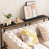 63 5.9 Inches CENNBIE Console Table Leather Cover - x Sofa Table Narrow Long Mat - TV/Media/Gaming/Center Console Table