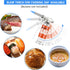 Butane Torch Kitchen Blow Lighter, IEIK 360 Degree Reverse Culinary Torch with Safety Lock and Adjustable Flame (Butane