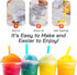 Elite Gourmet ESI1021 Snow Cone & Shaved Ice Maker, Refreshing Slushies, Margaritas, and Boba Drinks, White