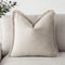 Foindtower Decorative Linen Fringe Throw Pillow Covers Cozy Boho Farmhouse Cushion Cover