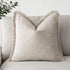 Foindtower Decorative Linen Fringe Throw Pillow Covers Cozy Boho Farmhouse Cushion Cover