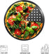 Pizza Steel Pan for Oven, 12 Inch Nonstick Round Pizza Baking Sheet, Perforated Carbon Steel Pizza Bakeware