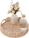 GRANNY SAYS Wicker Decorative Scalloped Trays for Home Decor, Coffee Table Trays