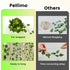23FT 73 Ivy Vine String Lights, LED Lighted Garland with Green Leaves, USB & Battery Powered, Room Wall, Dorm, Bedroom