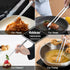 Kitchen Tweezers Tongs, Cooking Tweezers Stainless Steel - 3 Sizes for Meat, Pasta, and Plating