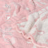 Cozy 30x40 Inch Pink Bow Baby Girl Blanket Knitted Bow Baby Blanket for Girls, Nursery Dcor, & Newborn Gifts