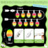 1 Pack 10.5FT Enhon Easter Egg String Lights, Multi-Color Pastel LED Egg Lights, End-to-End Connectable String Light