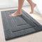 Buganda Bathroom Rugs, 30" x 20", Soft Absorbent Microfiber Non-Slip Shaggy Bath Carpet for Bathroom Floor