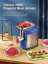 2 Electric Meat Grinder, Heavy Duty Meat Mincer, Sausage Stuffer Maker, Food Grinder with Sausage & Kubbe Kit, Grinder