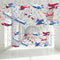 Faccito 30 Pieces Airplane Hanging Swirls Decoration Airplane Party Supplies Plane Foil Swirls