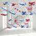 Faccito 30 Pieces Airplane Hanging Swirls Decoration Airplane Party Supplies Plane Foil Swirls