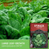 10" (1 Pack) Viroflay Spinach Seeds for Planting Giant Heirloom Variety with Tender Sweet Leaves Fast Growing Cold