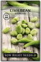 Sow Right Seeds - Fordhook Lima Bush Bean Seeds for Planting -