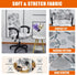 CRFATOP Stretch Computer Office Chair Cover with Durable Zipper Universal Rotating Chair Desk Chair Cover Simplism Style High Back Chair Slipcover for Desk Computer Chair,M,A03 by CRFATOP