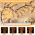 4FT 48LED Timer,8 FNHMSL Cherry Enchanted Willow Vine Lights, Pink Cherry Blossom Tree Branch Lights for Wall, Remote