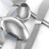 MegaChef Baily 20 Piece Stainless Steel Flatware Utensil Set for 4 in Silver