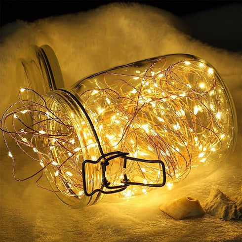 8 Dimmable 165 500 ER CHEN Fairy Lights Plug in, Modes Waterproof Ft Copper Wire LED Twinkle String Lights with RF