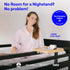 BedShelfie Wood Bedside Shelf for Bunk Bed & Top Bunk, College Dorm Room Essentials, Loft Nightstand, Floating Bed Side