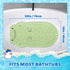 30"x18" 100+ UNEEDE Dinosaur Kids Bathtub Mat - Extra Thick Rubber Shower Mat for Toddlers, Bath Mat with Suction Cups