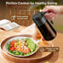 2 1 16oz 470ml OURCABECUE Kitchen Upgraded Made Oil Sprayer for Cooking, Dark Brown in Spray and Pour Mist Olive Oil