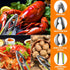 25 Hammers, Seafood Crab Crackers and Tools, Pcs Crab Leg Cracker Tool, Nut Crackers Tool, Crab Crackers, Lobster