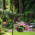 Shepherd-Hooks Adjustable for Bird-Feeder Lantern Plant-Hook Garden-Stake - Plant Stand Hanger for Outdoor Flower