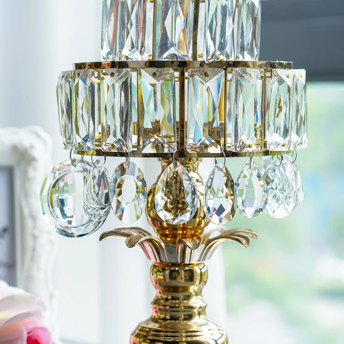 11pcs H&D Clear Crystal Chandelier Lamp Lighting Drops Pendants Balls Prisms Hanging Glass Prisms Parts Suncatcher