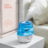 Cool Mist Humidifiers for Bedroom, 2.2L Tank, Quiet Ultrasonic Vaporizer, Adjustable Mist Level & Auto-Shut Off