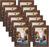 EYMPEU 4x6 Picture Frames Rustic Brown Walnut Wood Color Set of 12