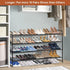 4 Closet 30-Pairs Closet, KIMBORA Tier Long Shoe Rack for Floor, Wide Shoe Shelf Storage Organizer Stackable Sneaker