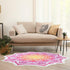 Tassels,59'',Purple Large Microfiber Boho Mandala Beach Towel Round Bohemian Beach Blanket Hippie Indian Throw Blanket