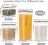 PANTRYSTAR 7 Airtight Food Storage Containers with Lids, PCS BPA Free Kitchen Canisters for Spaghetti, Pasta, Dry Food