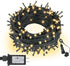 ASENEK Outdoor String Lights 99FT 300 LED Connectable 8 Modes with Timer