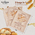 HomiePop (3 Pack) 17x13 Inch Bread Bags for Homemade Bread Linen Reusable Sourdough Bread Bags with TPU Lining Keeps