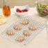 Mini Cooling Rack Set of 2: TeamFar Stainless Steel 8.75’’ x 6.25’’ Toaster Oven Grid Rack for Baking