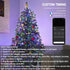 98ft 300 Dimmable BrizLabs Color Changing Smart Christmas Lights, LED App & Voice Control Christmas String Lights, Warm