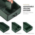40" 600D 24 ZOBER Gift Wrapping Paper Organizer Storage - Gift Wrap Storage Containers with Interior Pockets for Bows