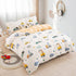 Set Set 2 Set (1 Cover+1 Kids Duvet Cover Twin, Cotton Cartoon Car Truck Bedding for Boys Girls, Pieces Soft Breathable