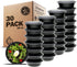 Freshware Meal Prep Bowl Containers - 30 Pack Plastic Bowls with Lids for Soup and Salad, BPA Free