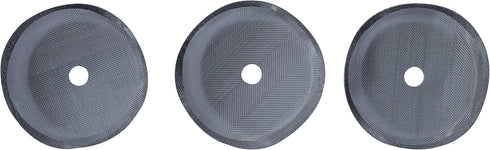 MIRA Stainless Steel French Press Filters - Set of 3, Fits Most 20 oz Coffee Presses