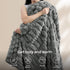 Cozy 50x60 inch, BEDELITE Faux Fur Grey Throw Blanket for Couch - Super Soft & Plush Striped Blanket for Sofa and Room