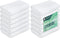 12 Pack White 100% Cotton Bath Towels, 20x40 Inches, Lightweight, Quick Drying,