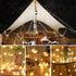 2 Pack 33ft 100 Tree[8 WERTIOO Battery Operated String Lights LEDs Globe Fairy Lights with Remote Control