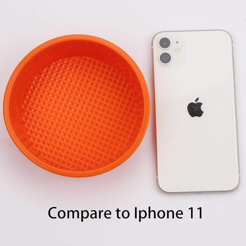 Silicone Mould for 4.5 Inch Layer Cake Pan, Set of 4 Round Cylinder Rainbow Cake Pans, Vegetable Pancakes
