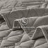 Set,Dark Set Seasons,3 Piece(1 Quilt,2 akkialla Full/Queen Size Quilt Bedding Grey Lightweight Microfiber Soft